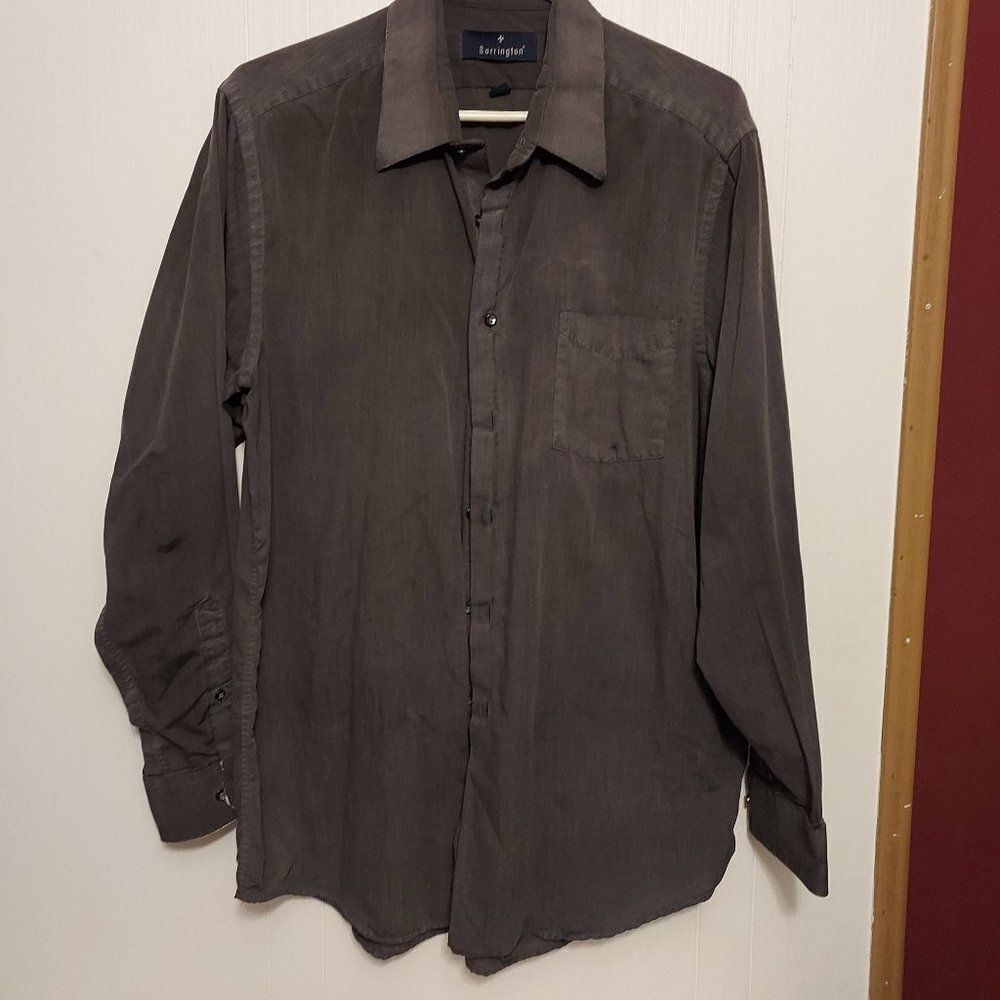 Barrington16 1/2 34/35  pit to pit 24 length 31 VGC Grey